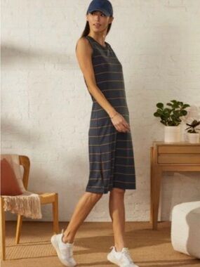 UpWest Madewell Navy Cotton Dress
